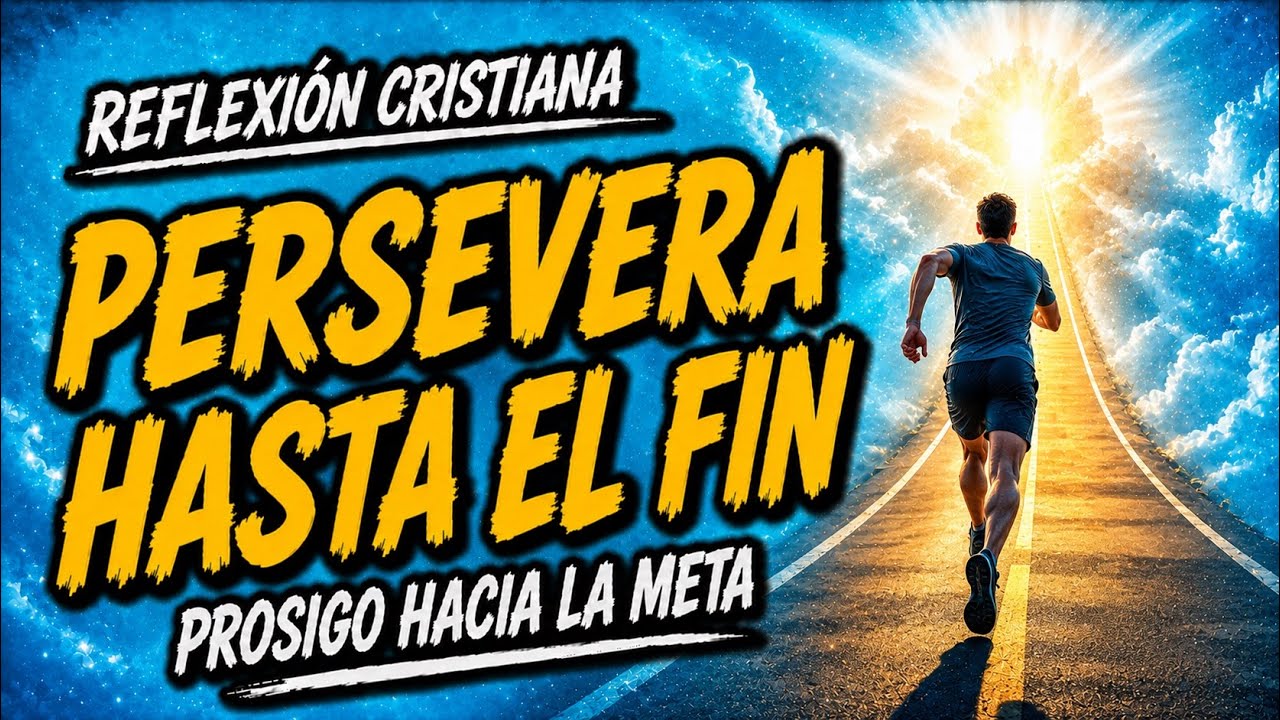 👆 El que persevere hasta el fin este será salvo - REFLEXIÓN. 