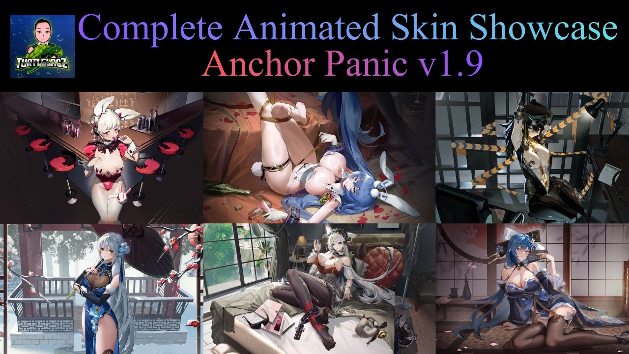 All Animated Skins with Energy Burst Showcase [Anchor Panic v1.9]