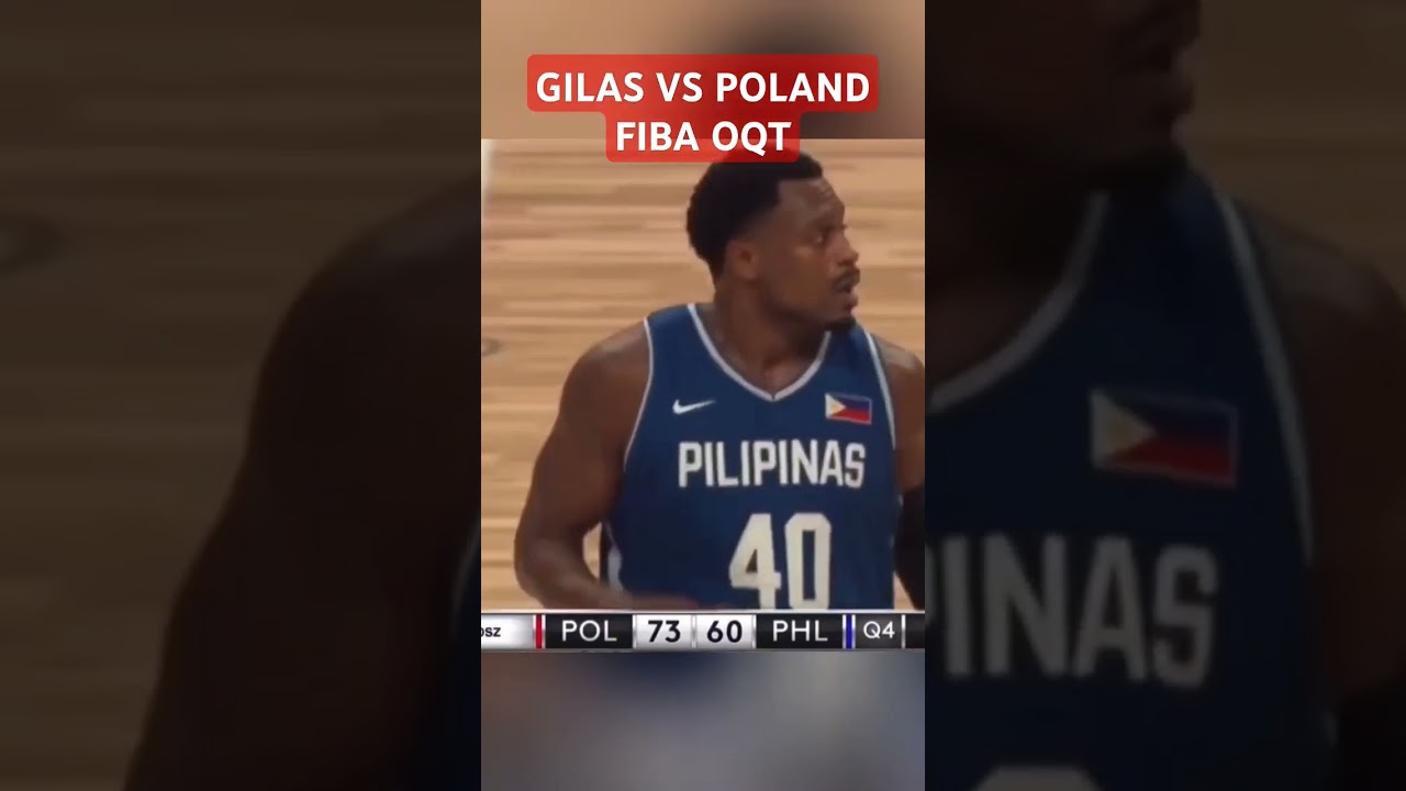 Gilas vs Poland final friendly before FIBA OQT #justinebrownlee #kaisotto #gilaspilipinas