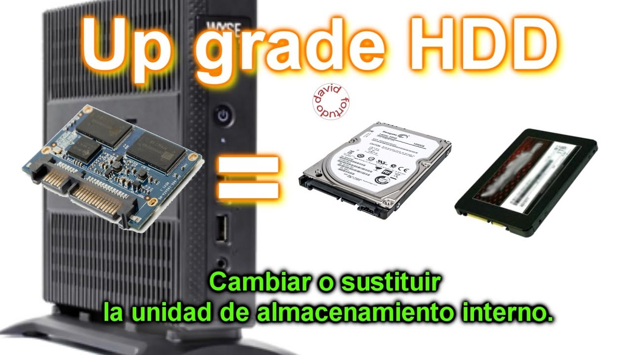 Integrar SSD / HDD #WYSE #minipc