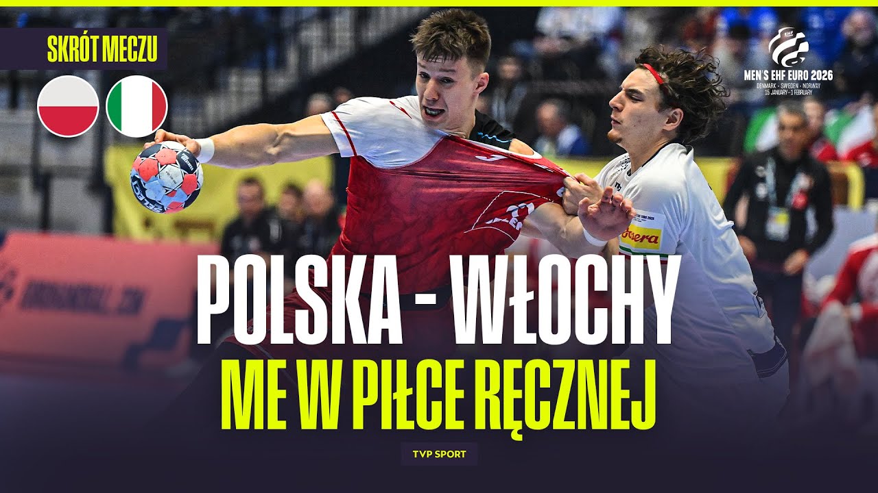SKRÓT: POLSKA - WŁOCHY: TRZECI MECZ BIAŁO-CZERWONYCH NA MISTRZOSTWACH EUROPY