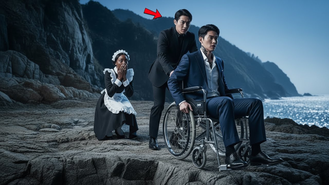 A Paralyzed Korean Mafia Boss Was Thrown From a Cliff… What His Black Maid Did Next Shocked Everyone