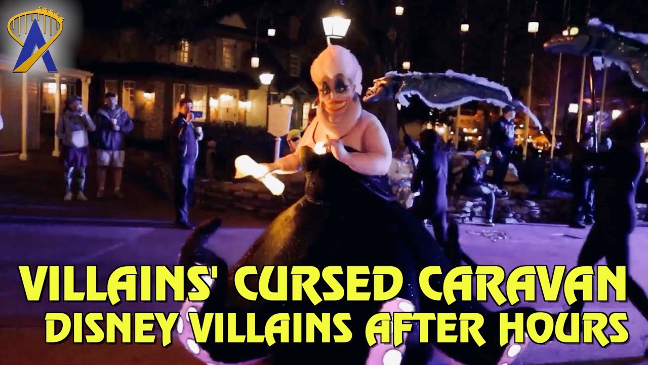 Villains’ Cursed Caravan during Disney Villains After Hours at Magic Kingdom