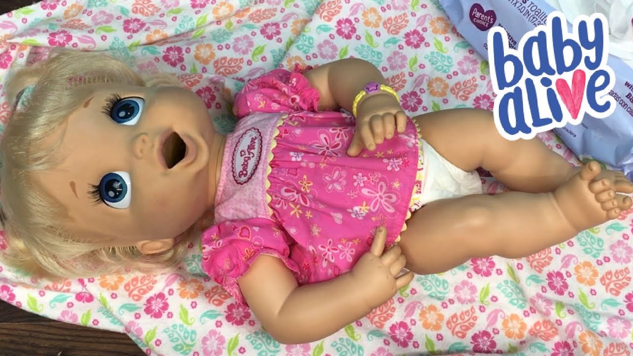 REQUESTED Baby Alive 2006 Doll Beatrix Morning Routine with Feeding Gone Wrong