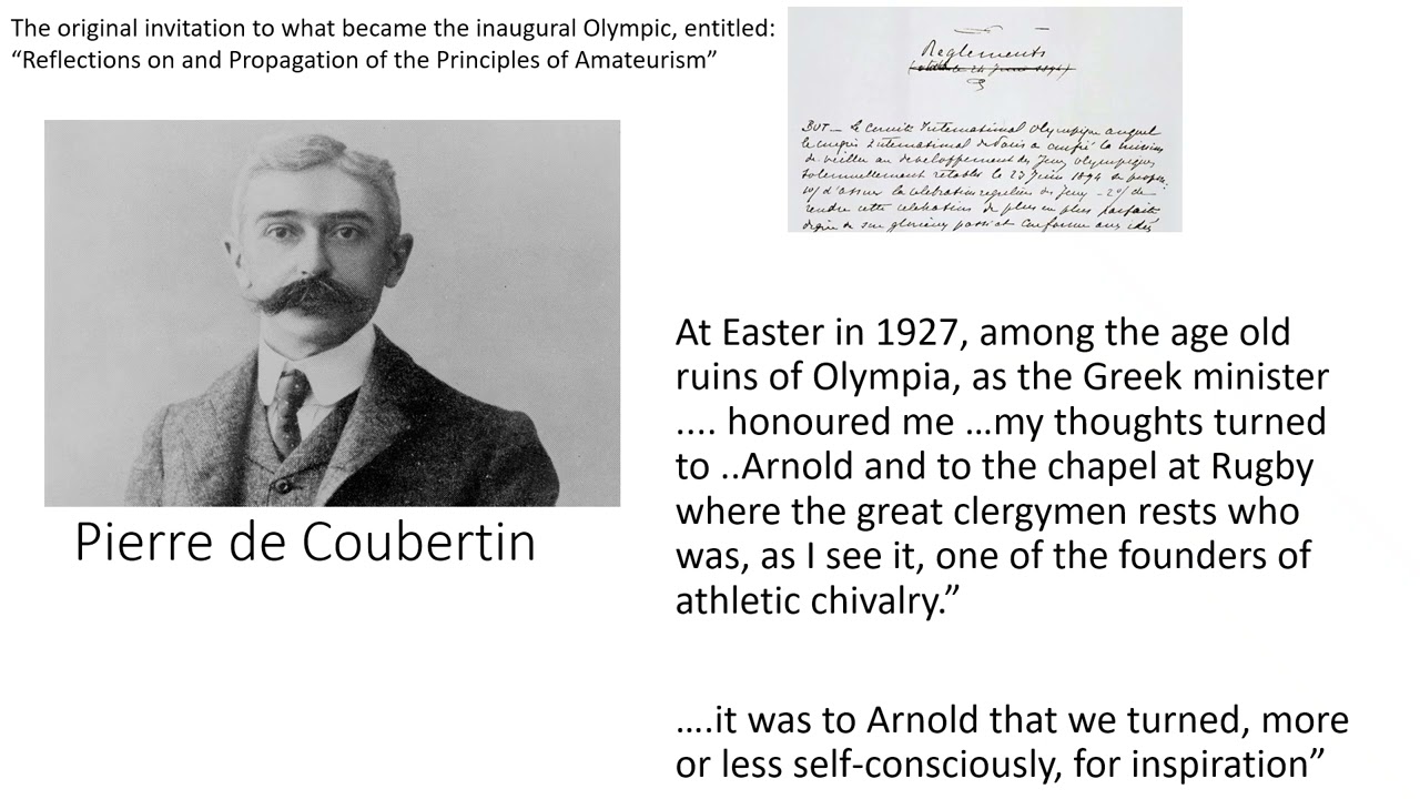 Olympics part 1 of 2 – history & values