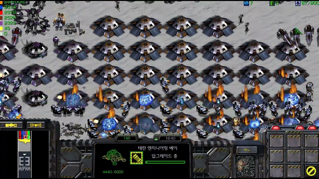 드라군 1000부대 막기 6인용맵 클리어