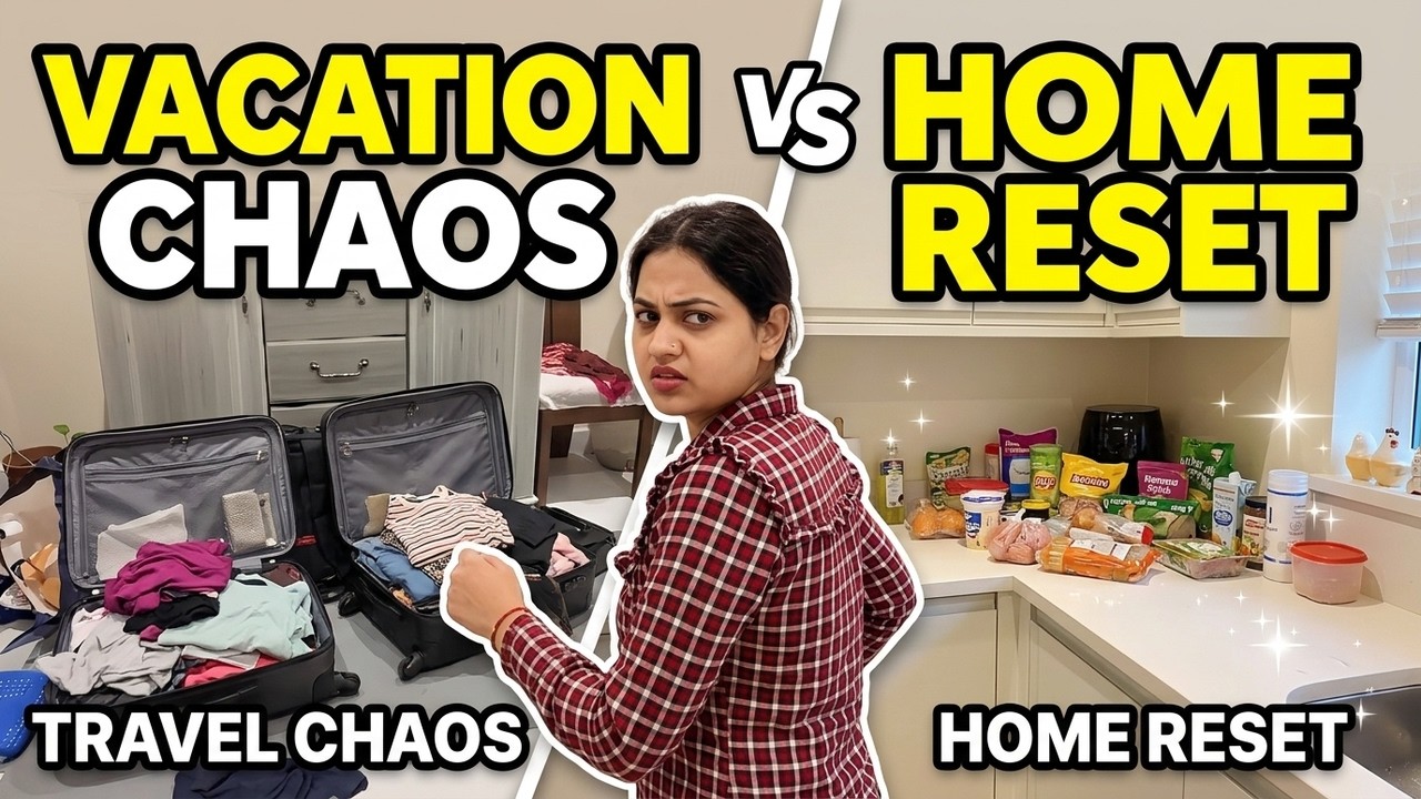 Home Reset After Our Europe Trip 🛳️🚗 | Cleaning, Organization & Family Time