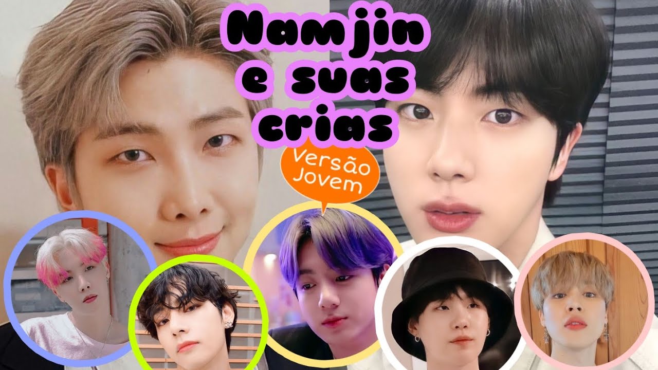 NAMJIN E SUAS CRIAS 🐱🐿️🐣🐻🐰 (Versão Jovem) #12