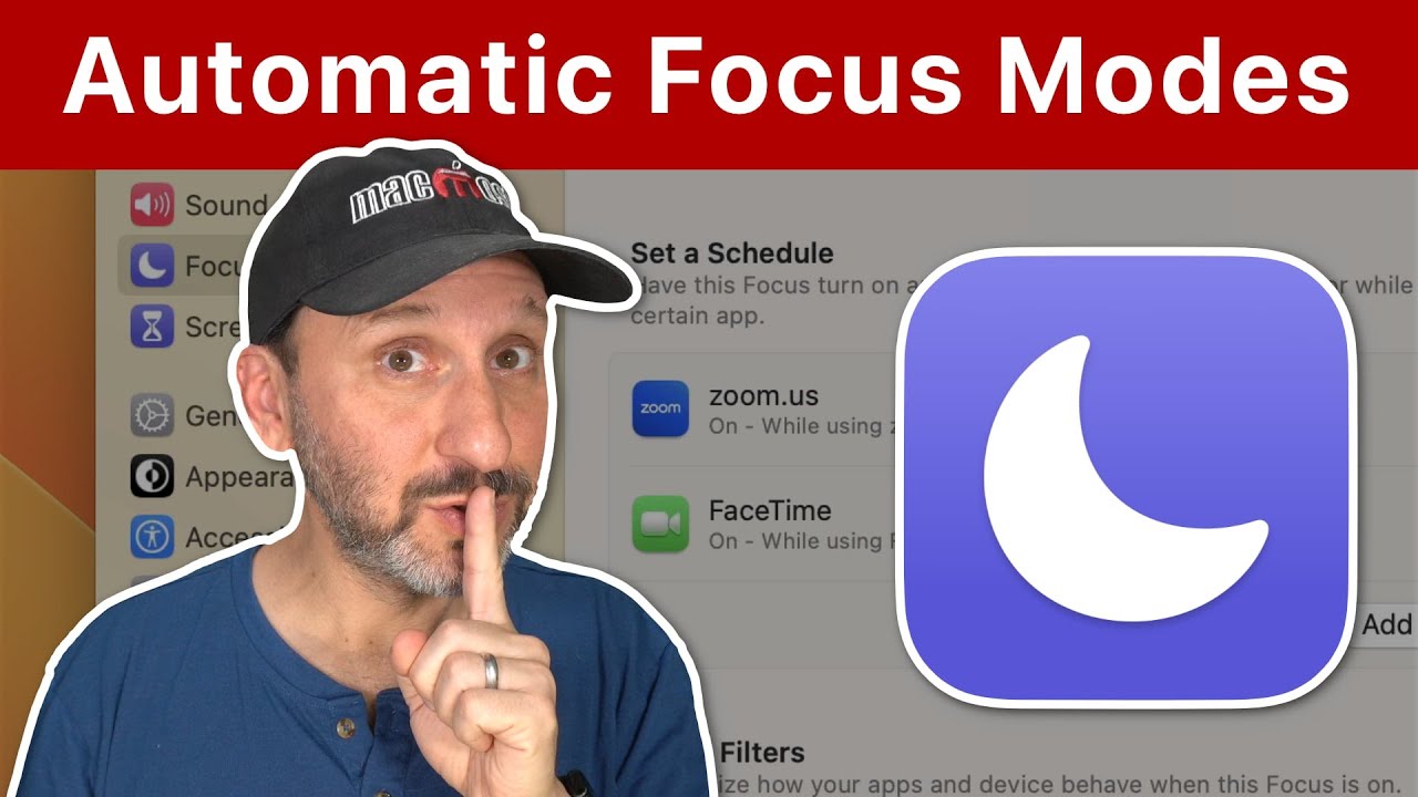 Set Focus Modes To Turn On Automatically