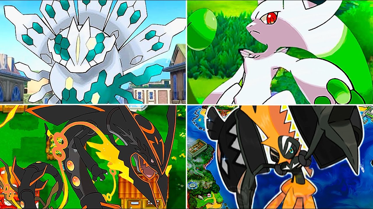 I CAUGHT EVERY SHINY LEGENDARY FROM THESE 4 GENERATIONS!