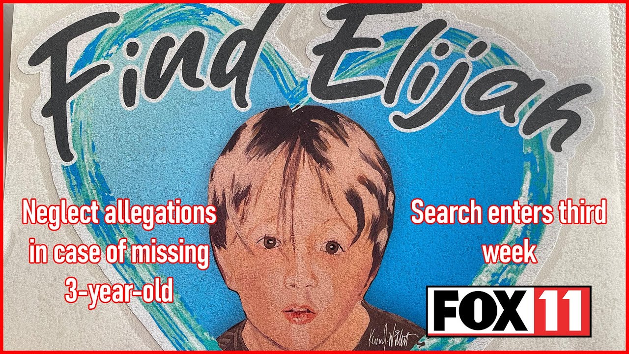 Allegations against Elijah Vue's mother; search nears 3 weeks