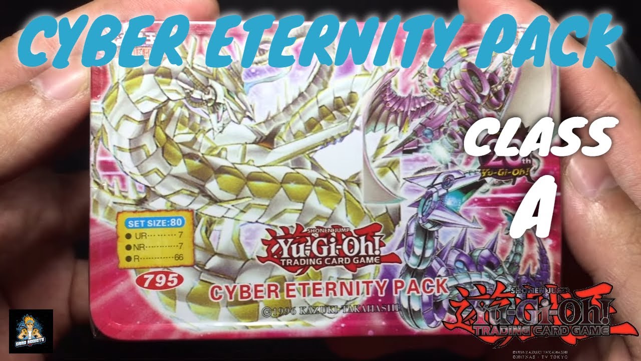(CYBER ETERNITY PACK) Yugi-oh Unboxing Class A Cards (Fake TIN CAN)