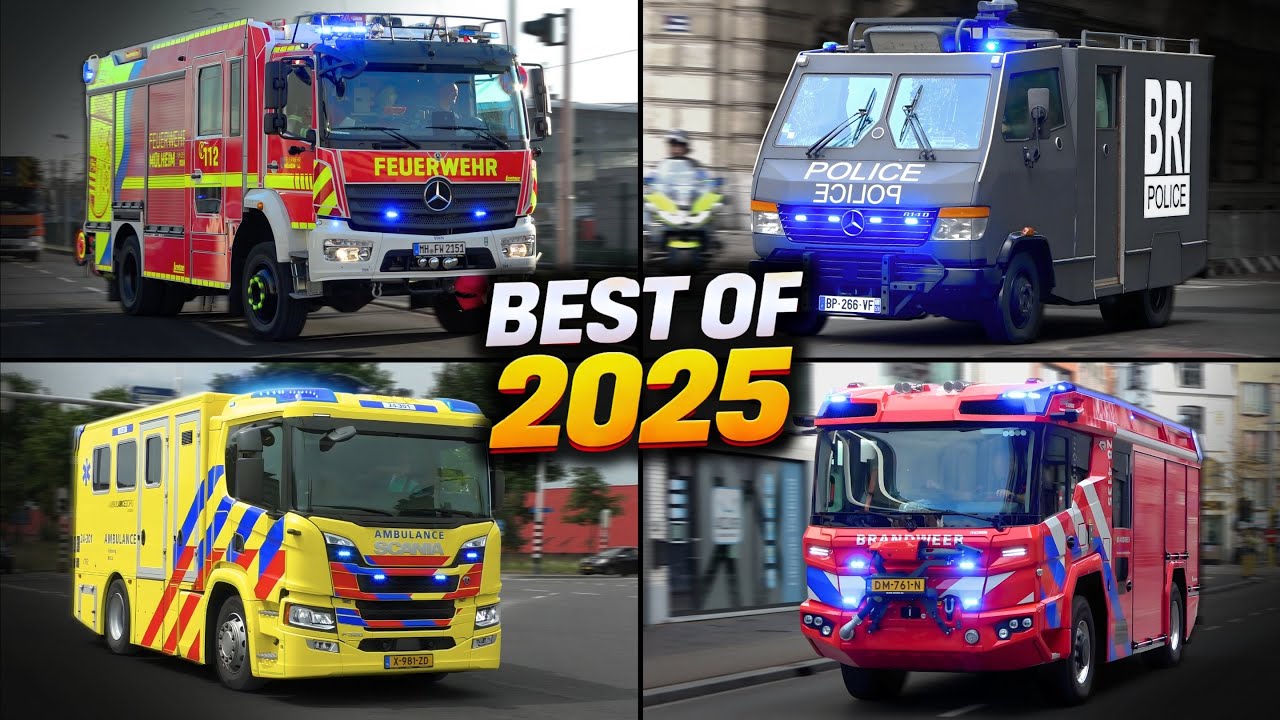 🚨 BEST OF 2025 | 112 Zeeland - Veel Hulpdiensten met spoed! (2 uur)