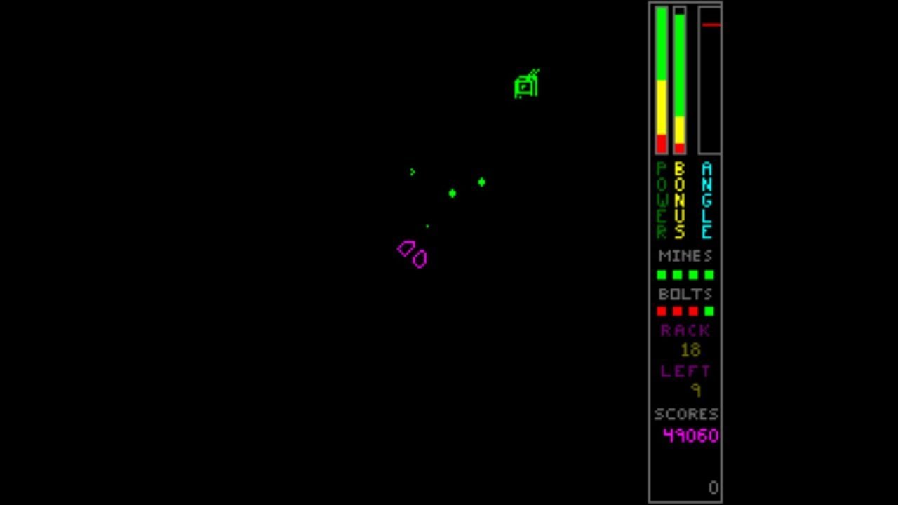 Moon War [Arcade Longplay] (1981) Stern Electronics {прототип на оборудовании Frenzy}