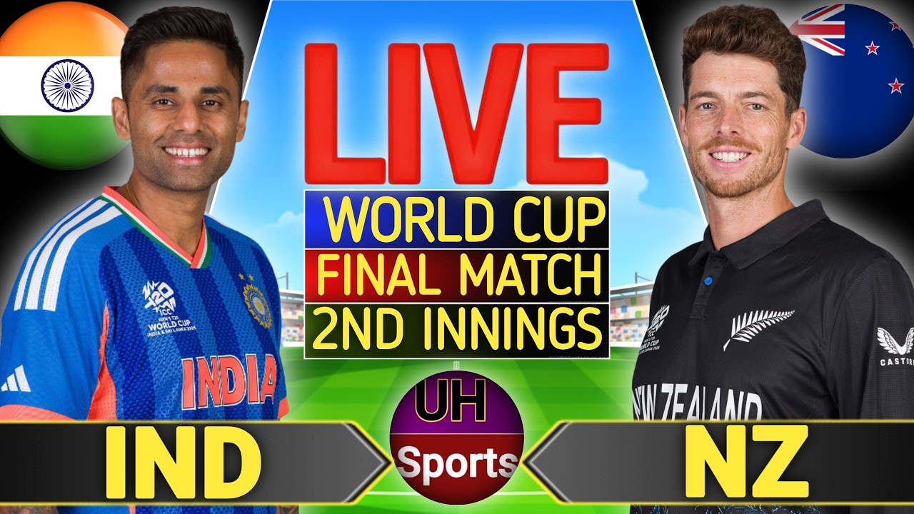 🔴India vs New Zealand Live Match Scores, WC T20 2026, Live Cricket Match | IND vs NZ Live, NZ BAT