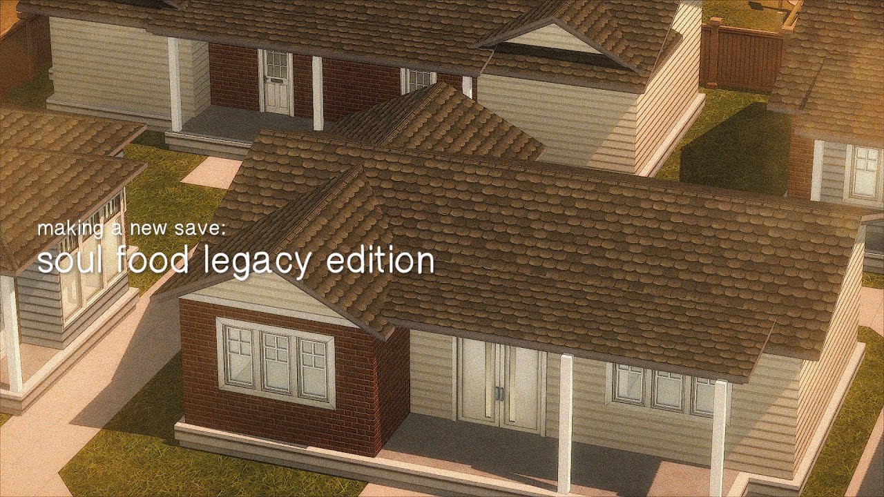 starting fresh in willow creek for the soul food legacy challenge! [ sims 4 longplay ]