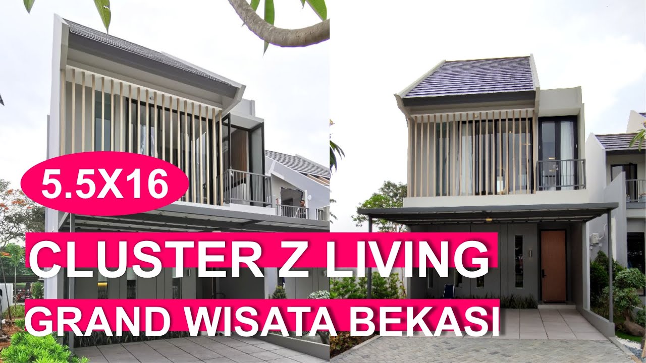 Cluster Z Living @Grand Wisata Bekasi Tipe 5.5x16 Tour Show Unit