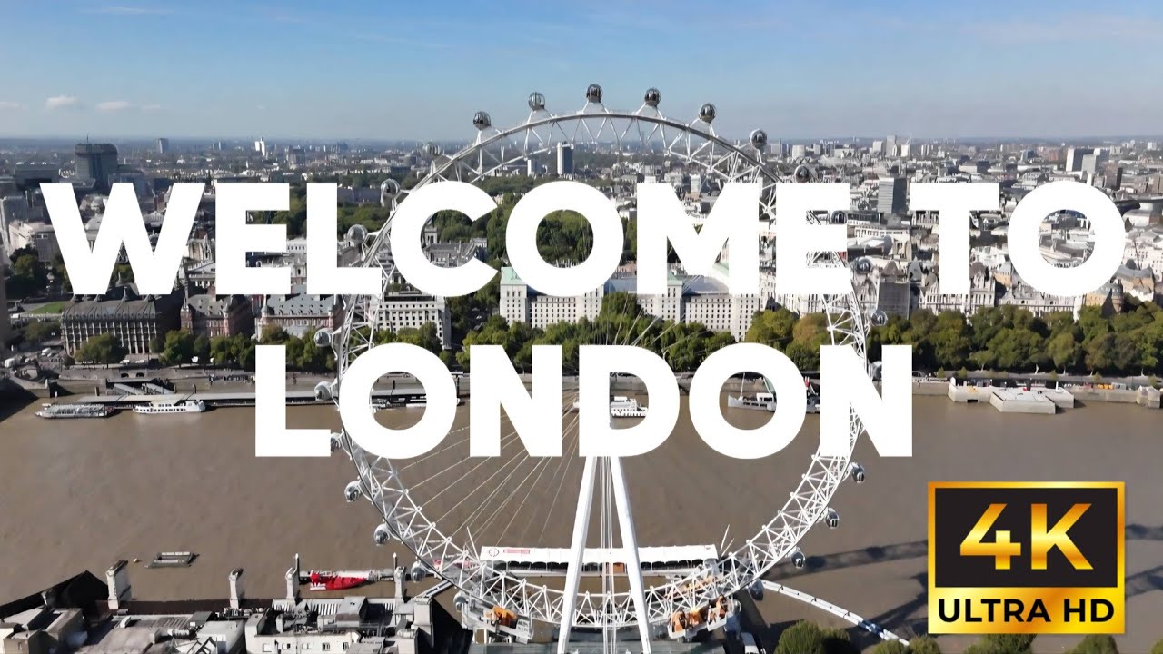 WELCOME TO LONDON | STUNNING 4k Ultra HD Drone Footage | London From Above