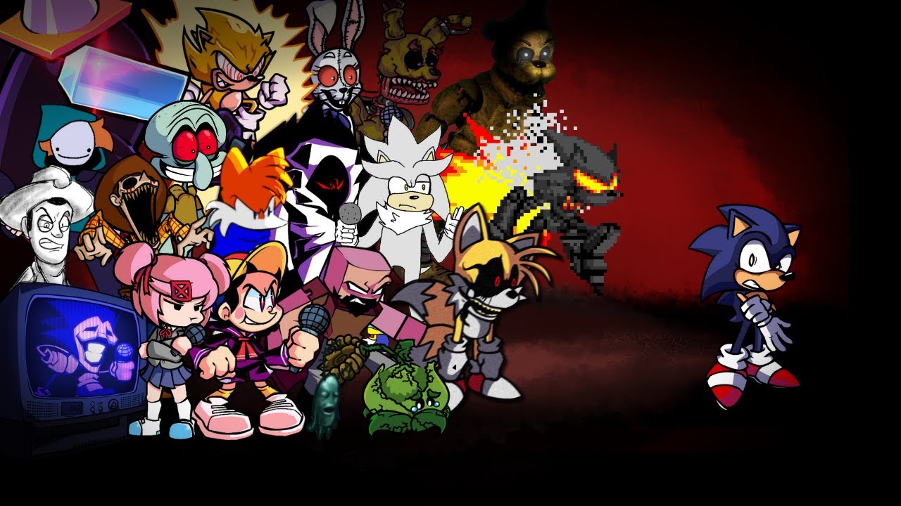 FNF Last Chance, but every turn a new character sings!