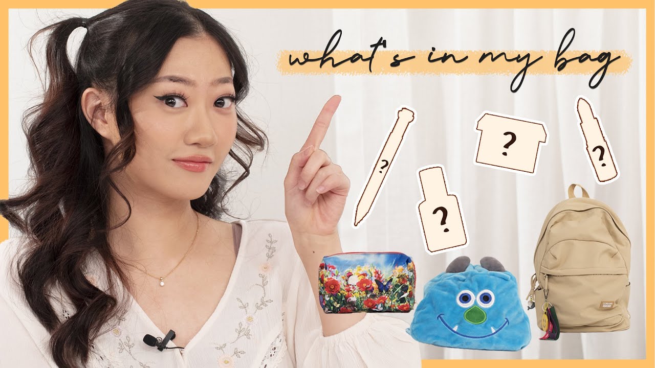 What's Inside My Bag? with Itzel | Skincare Company Employee's Beauty Bag #2