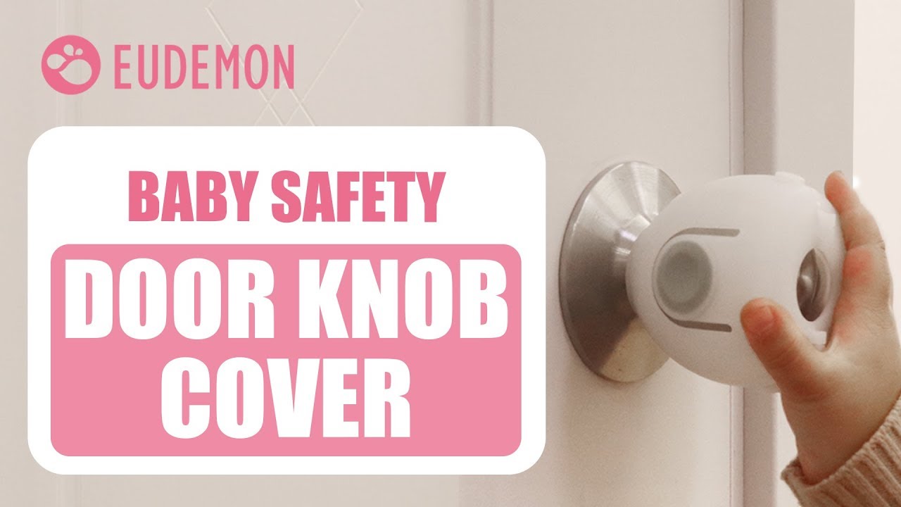 EUDMEON Baby Safety Door Knob Covers Installation & Use