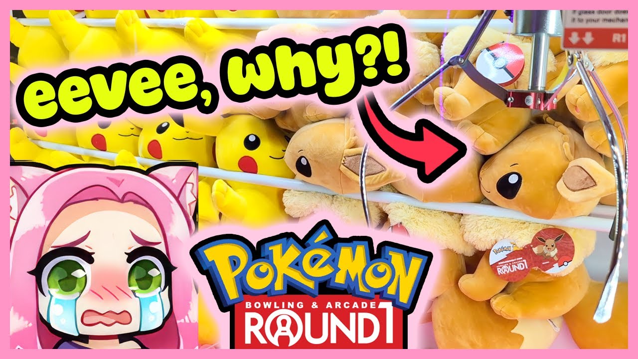 Pokemon Claw Machine MAYHEM (Is It Worth it?) – Round 1 Arcade Cozy Chaos