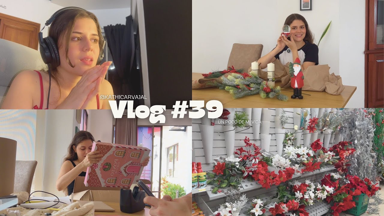 Semana productiva, muchos envíos, calendario de adviento y decoramos navidad -Vlog39
