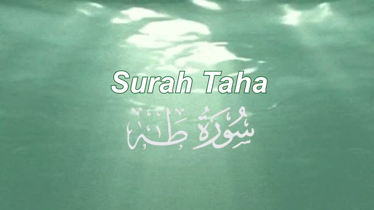 Surah Taha [Lofi themed] Relaxing, Soothing, Healing Recitation for Sleep/ Study 📚🌙