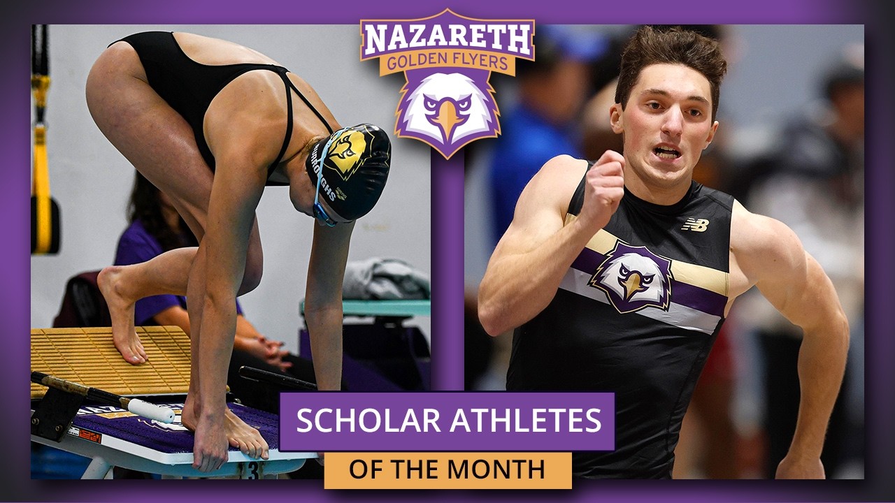 Nazareth University Scholar Athletes of the Month; February 2026