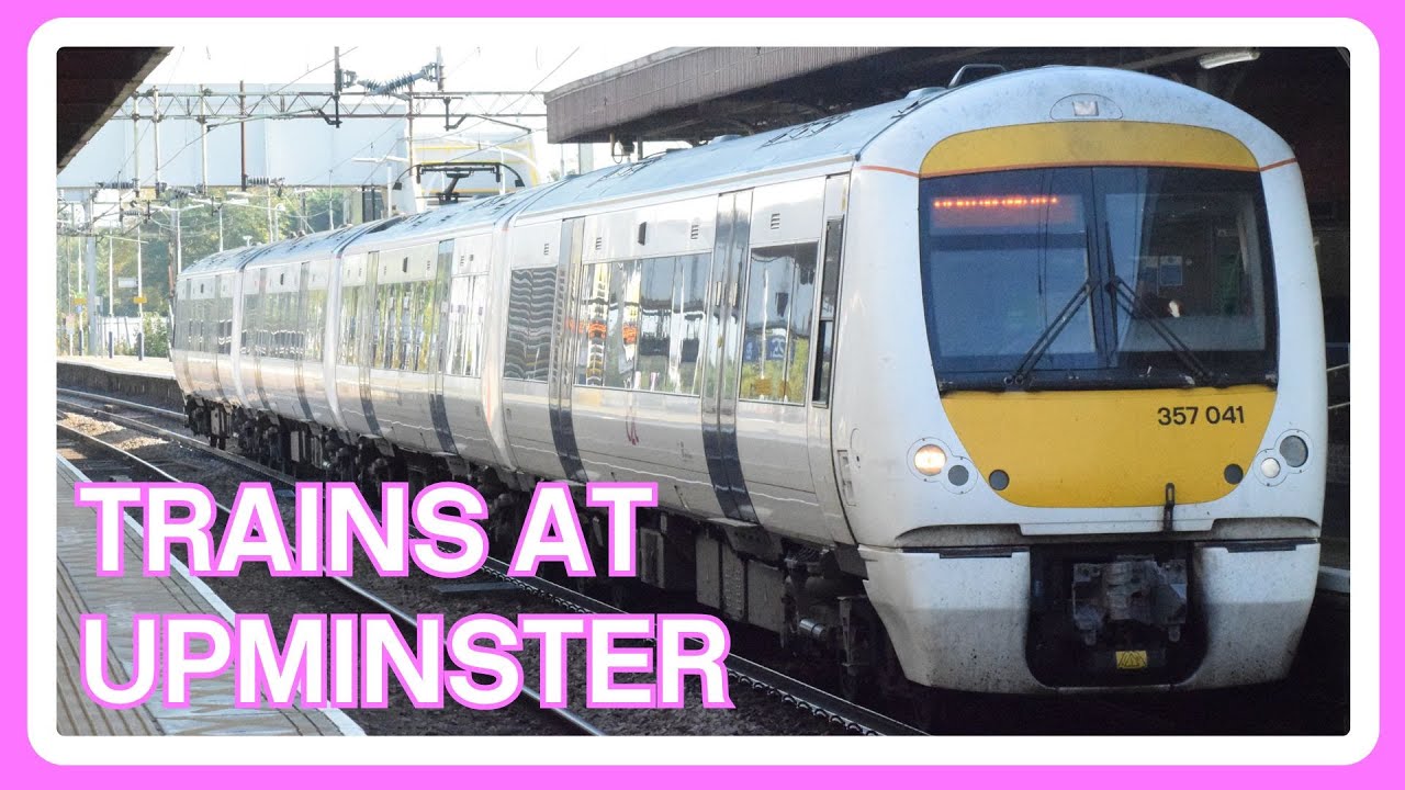 TRAINS at UPMINSTER (London Underground/London Tilbury and Southend Line) - 18/10/2024