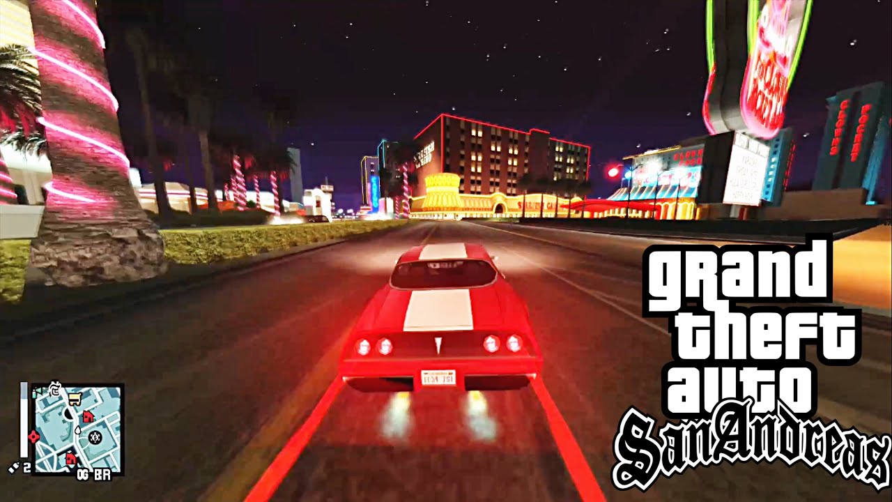 GTA San Andreas Rear Lights Mod + Soundize Mod Showcase Gameplay 