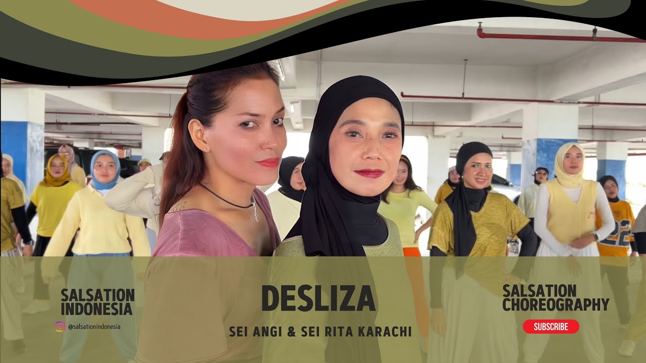 DESLIZA - CALI FLOW | SALSATION ® CHOREOGRAPHY BY SEI ANGI & SEI RITA KARACHI