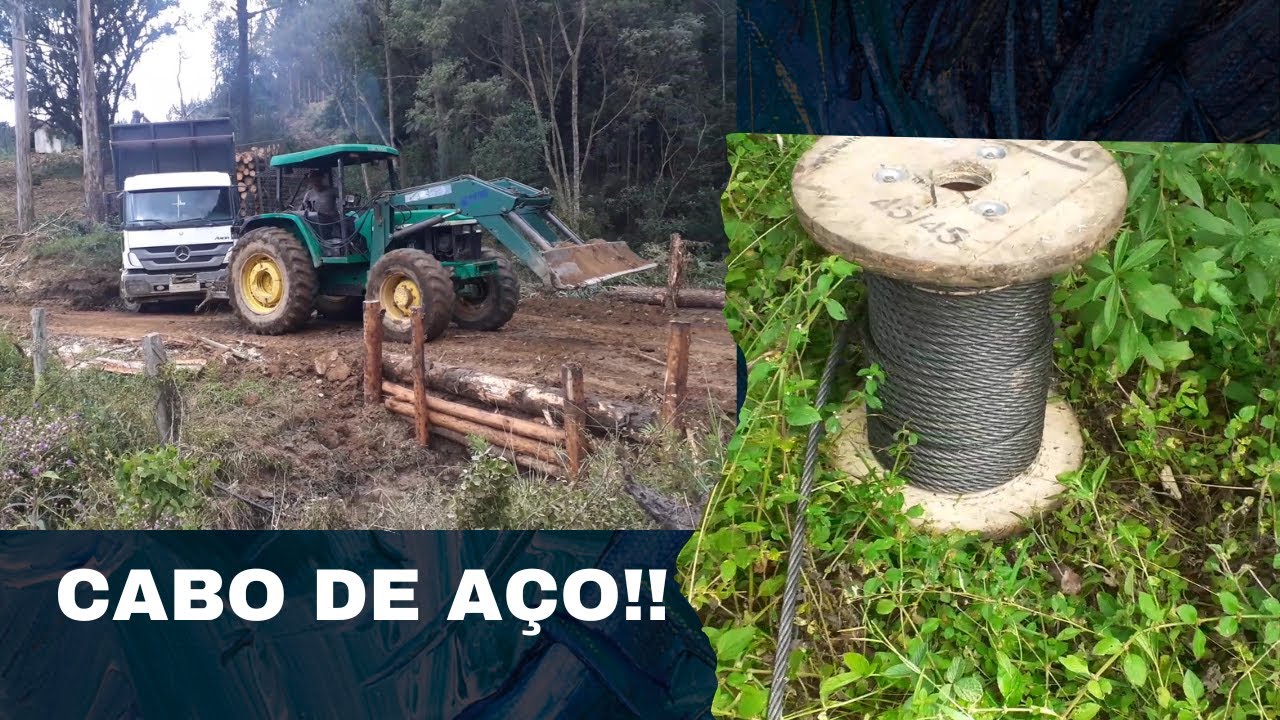 Como é feito colocação do cabo de aço no guincho! você já viu???