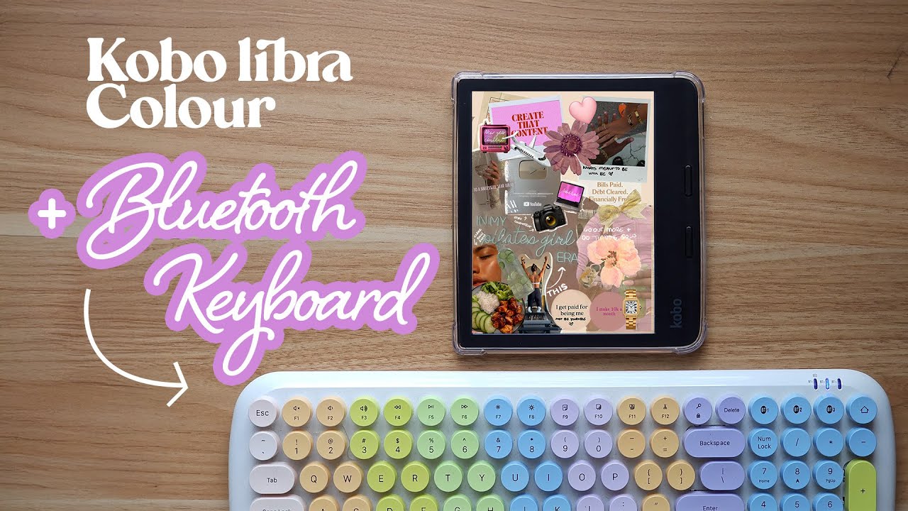 Как использовать Bluetooth-клавиатуру с Kobo Libra Color