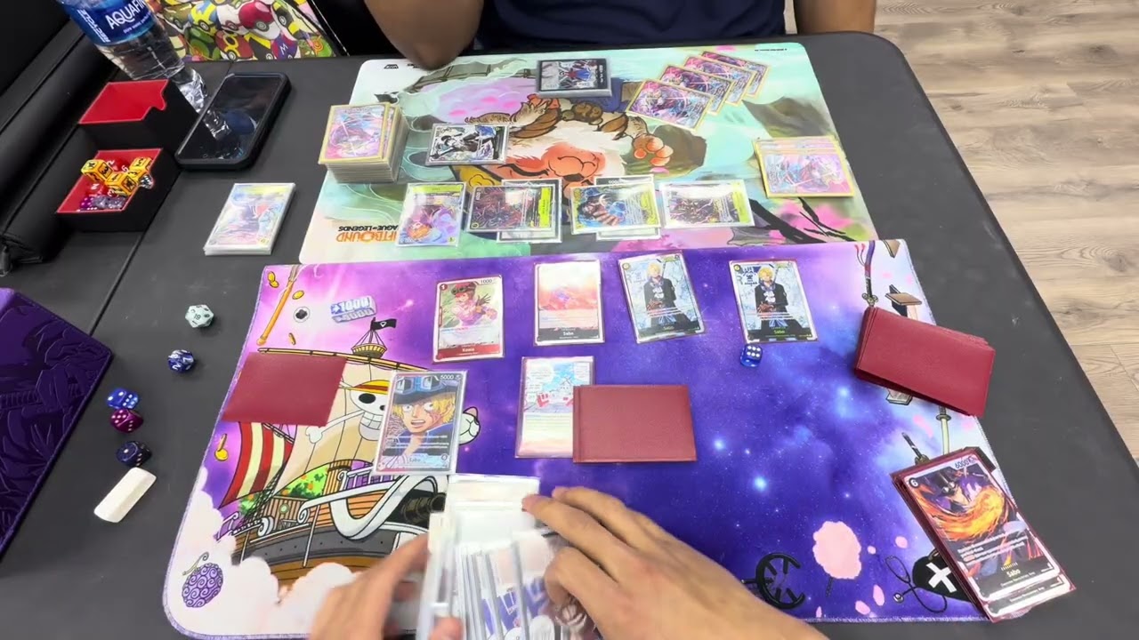 One Piece TCG Op14 RB Sabo vs Y Luffy 