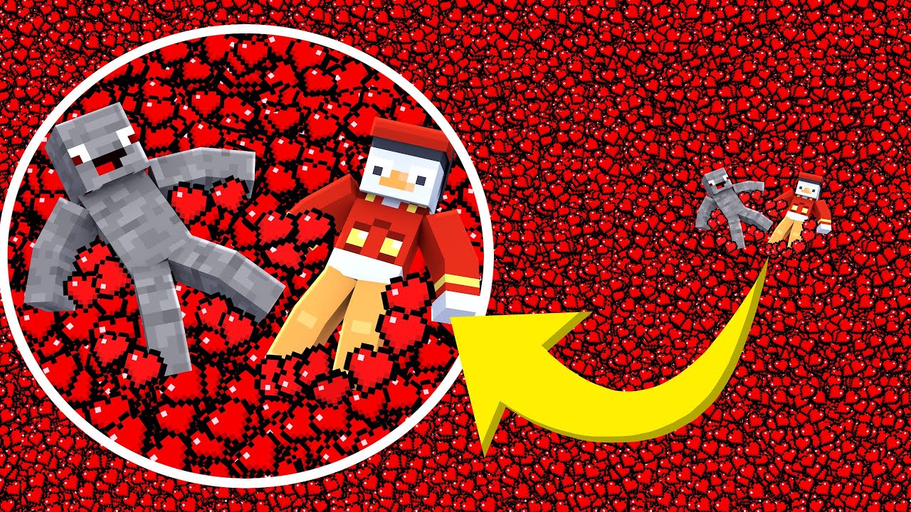 Bedwars, aber wir bekommen 1 MILLIARDE Herzen..! in Minecraft