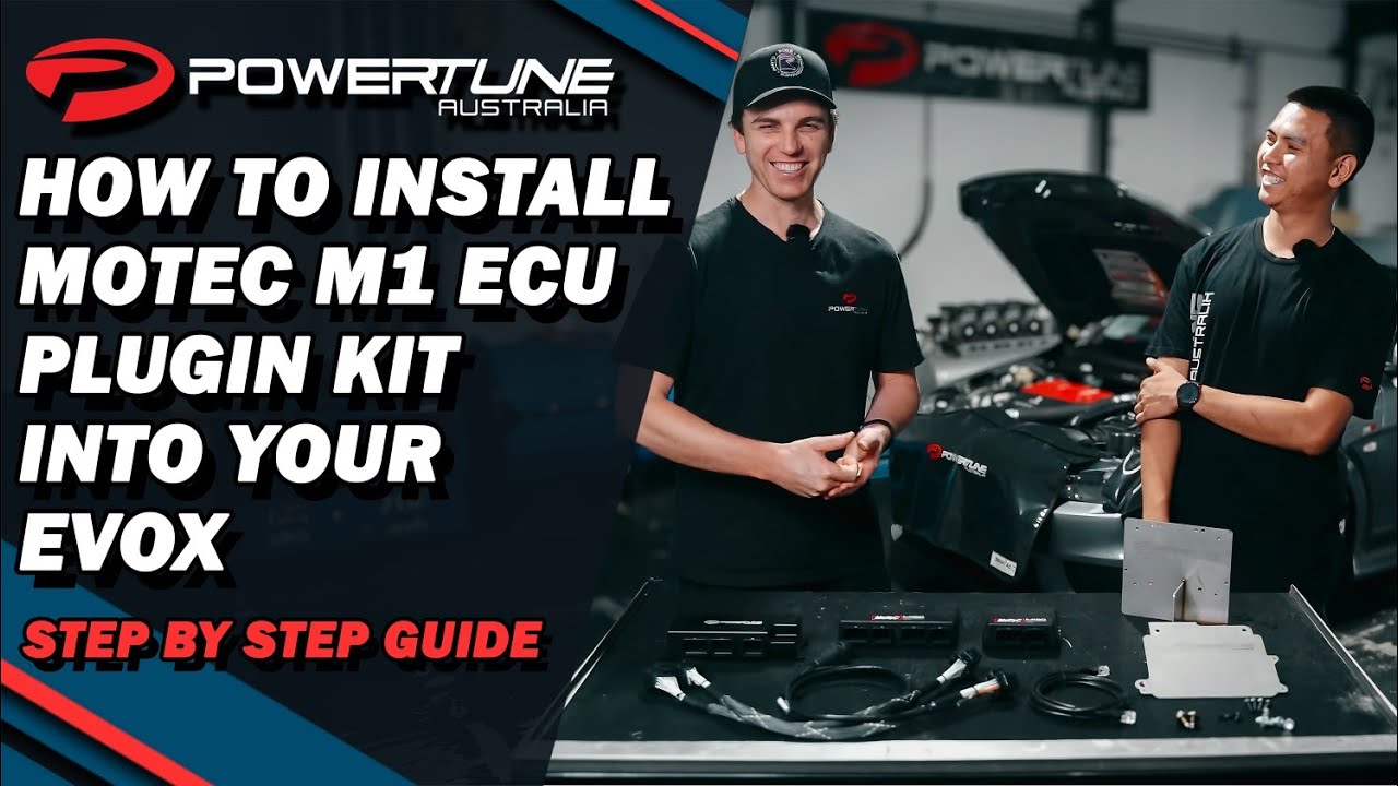 How to Install the MoTeC M1 Plugin ECU Kit for the EVO-X