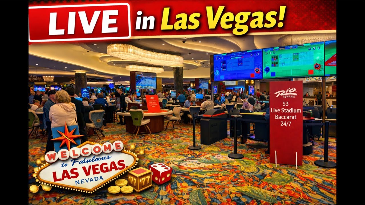 🔴 LIVE IN LAS VEGAS ON SLOTS AND TABLE GAMES WITH MY PAYCHECK!