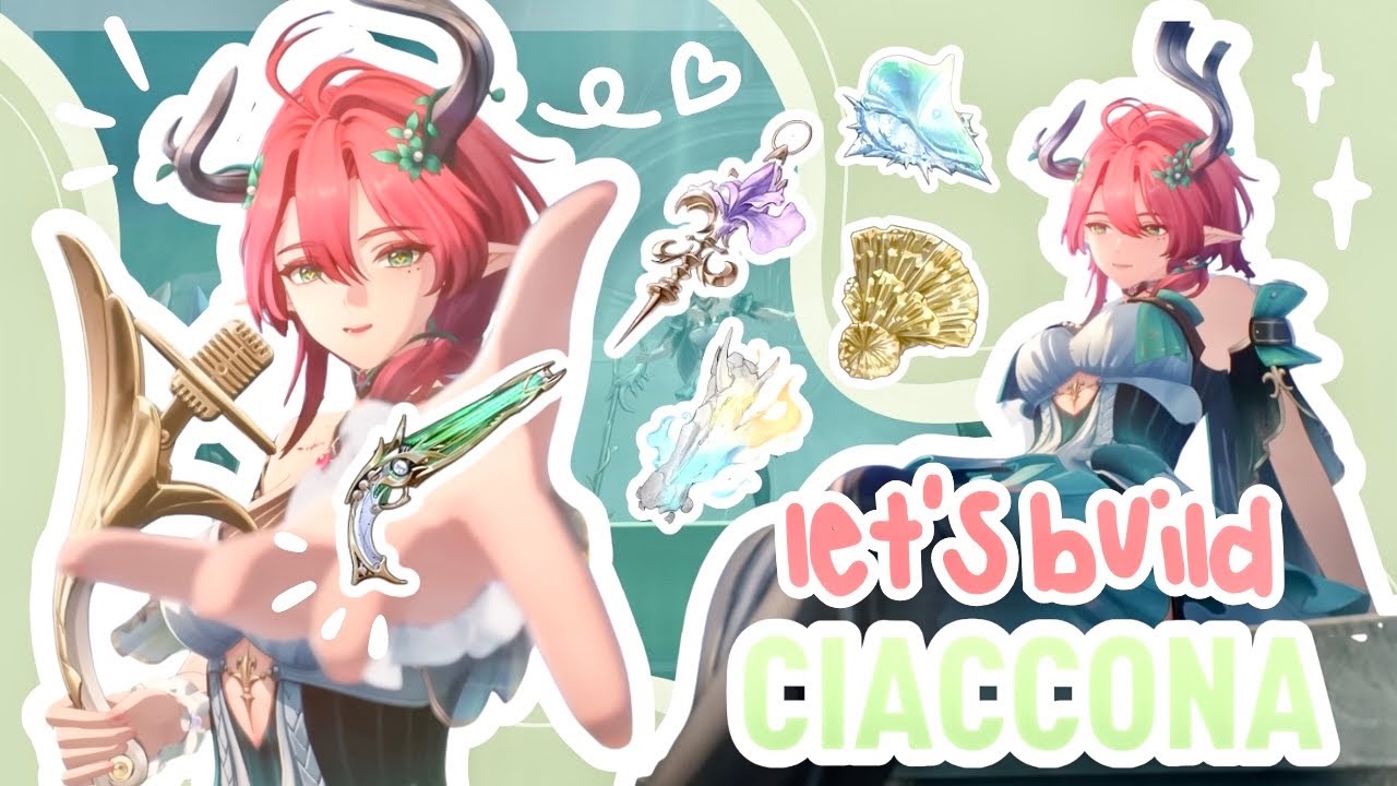 let's build ciaccona! | wuthering waves  *.·✧ ✦