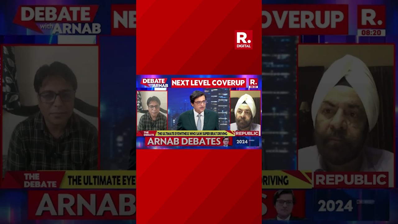 Pune Porsche Case: Did Doctor Help Super Brat To Return Favour To A Politician? | Debate With Arnab
