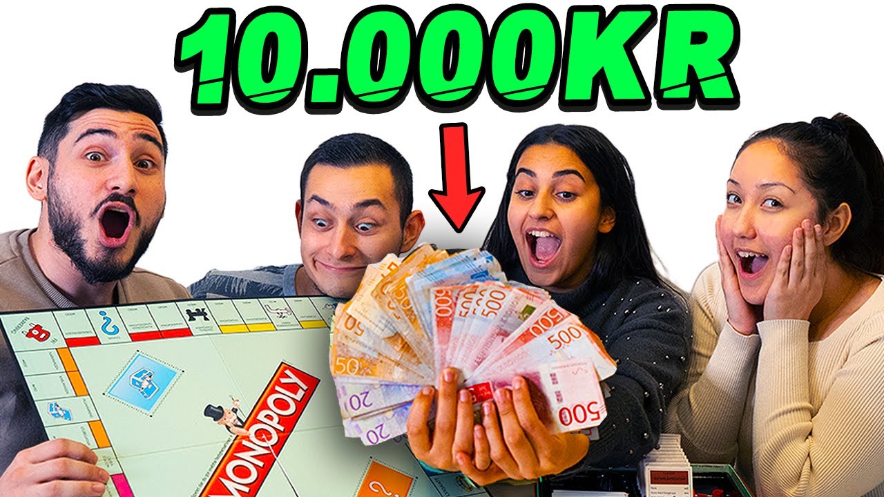MONOPOL FAST MED RIKTIGA PENGAR!