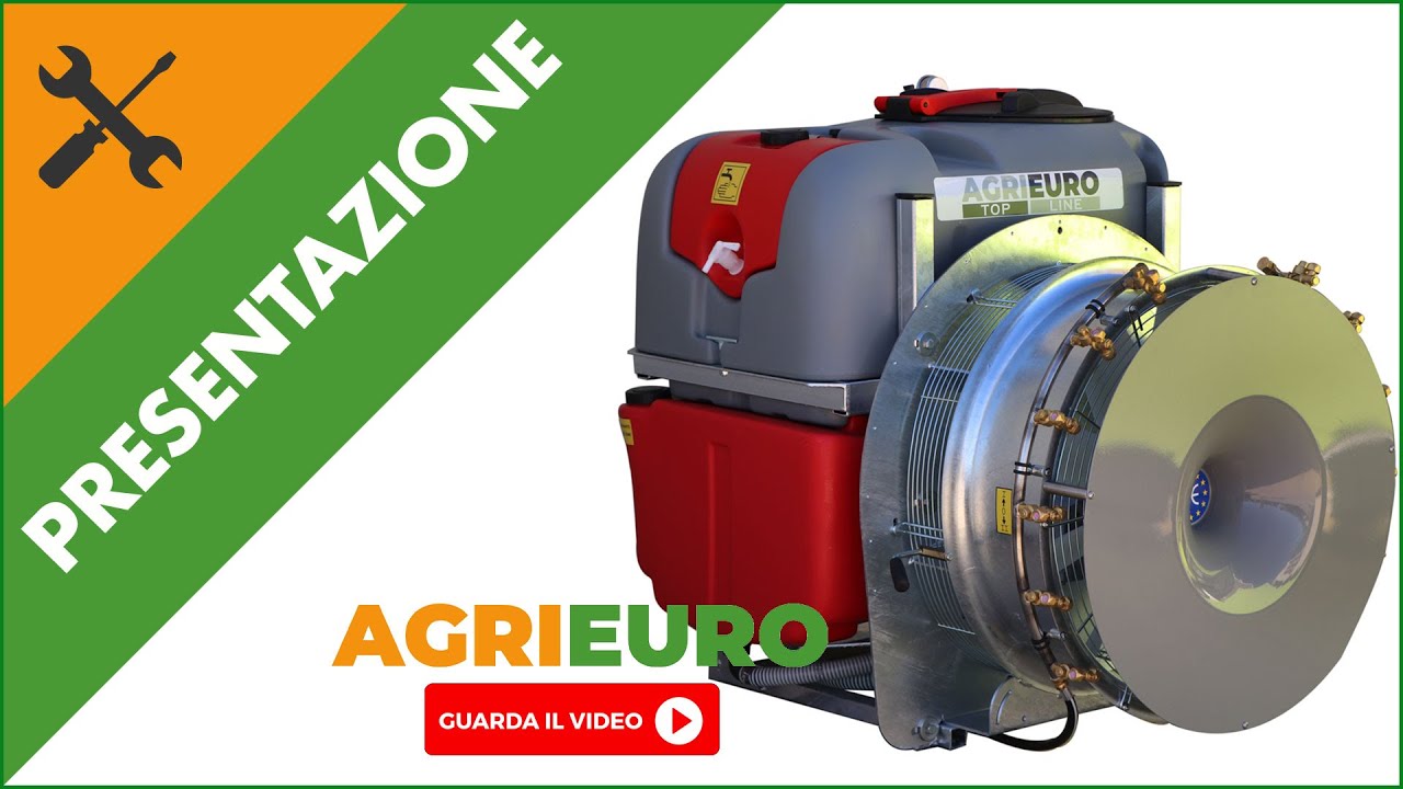 Atomizzatore per irrorazione Gray Reverse Agrieuro Top-Line: presentazione