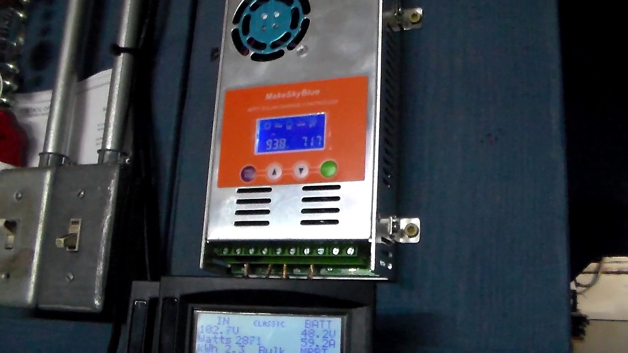 Midnight Classic 200 vs MakeSkyBlue Charge Controller - Shoot Out !