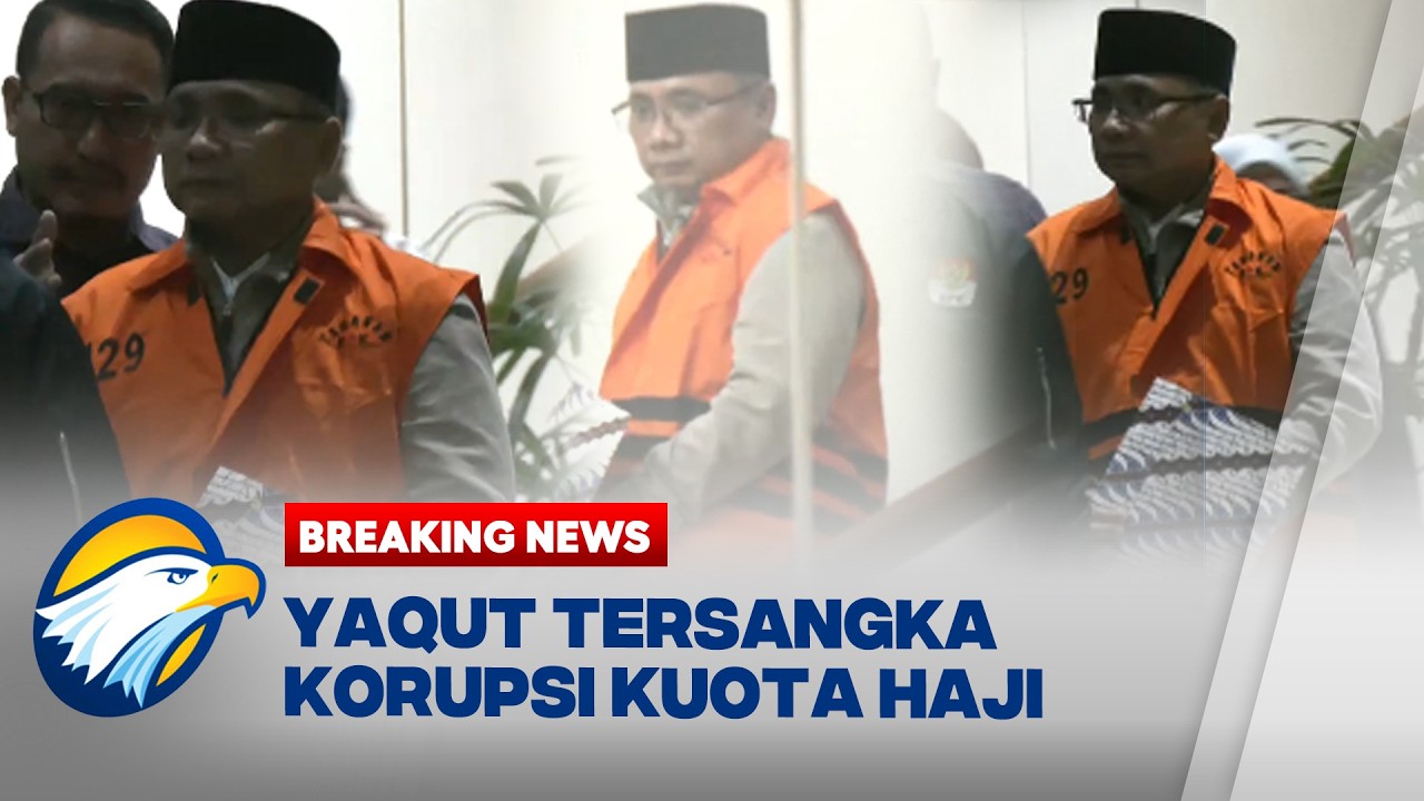 BREAKING NEWS - PAKAI ROMPI OREN, YAQUT RESMI DITAHAN KPK