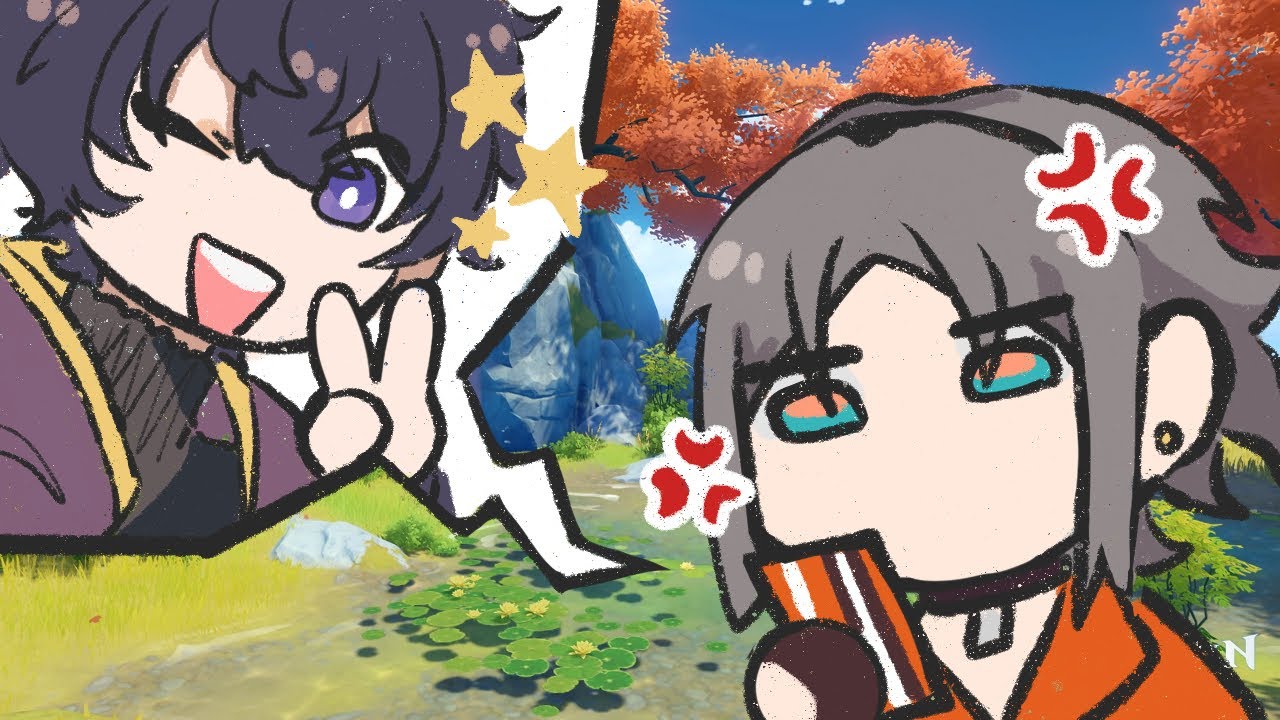shoto messages mysta during his genshin impact stream 【NIJISANJI EN】