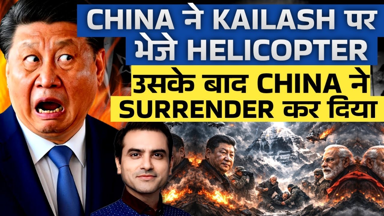 China ने Kailash पर भेजे Helicopter.. उसके बाद China ने Surrender कर दिया | CWSJ-2934 | Sumeet Jain