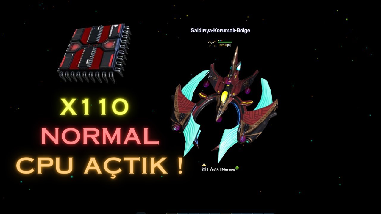 Darkorbit Protegit Pandemonium x110  Caos Normal Cpu Açtım ! Ne Modüller  Geldi ?
