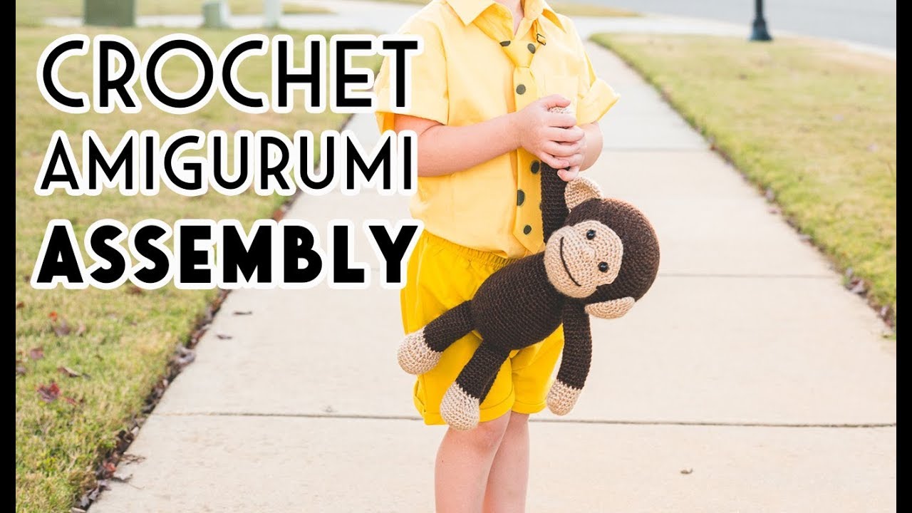 Crochet Amigurumi Assembly - Happy Monkey
