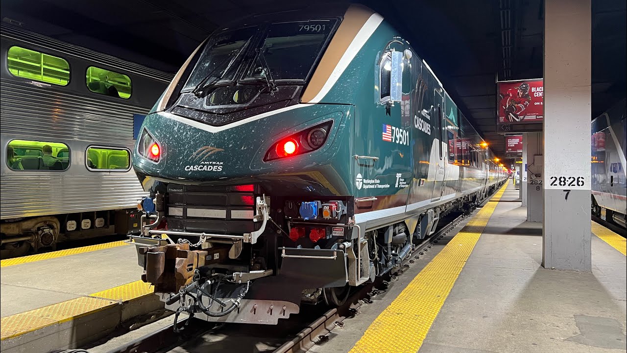 Amtrak Cascades Airo Set Walkaround 