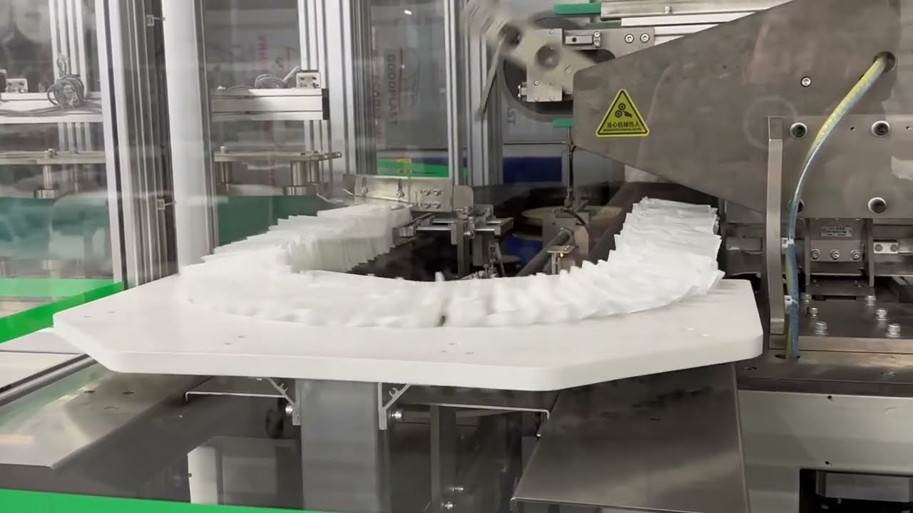 Fully-auto Sanitary Napkin Packaging Machine(Vertical Stacking)